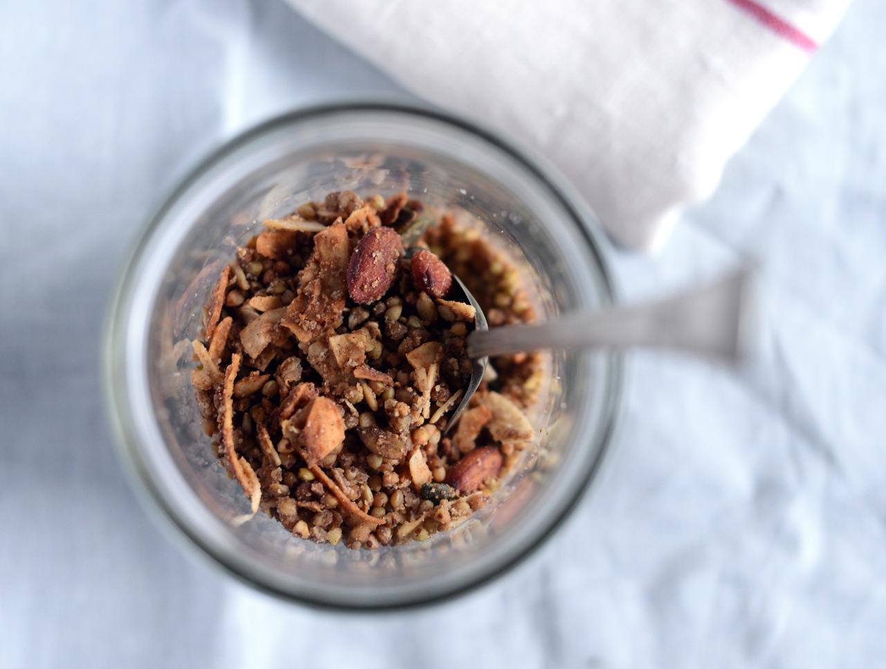 gluten free buckwheat granola